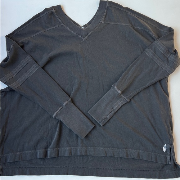 Free People Movement All Star Layer sweatshirt casual lagenlook baggy oversized - Picture 6 of 12